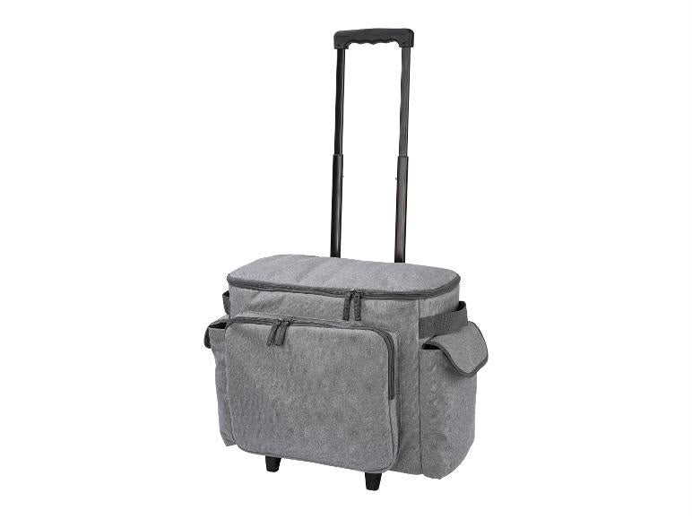 Sewing machine storage bag/trolley, grey TOPMOVE®