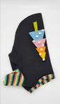 Handmade Festive Dog Recovery Cone Collar - Soft & Adjustable Christmas Tree Design