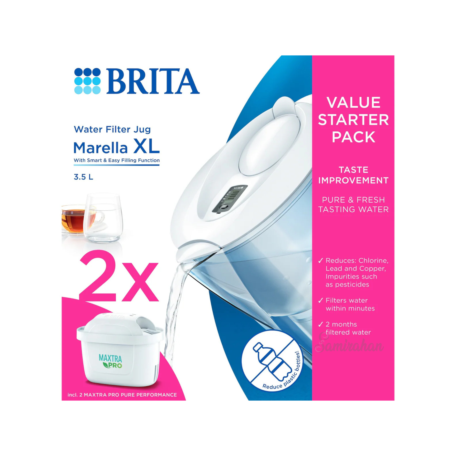 BRITA Marella إبريق فلتر المياه