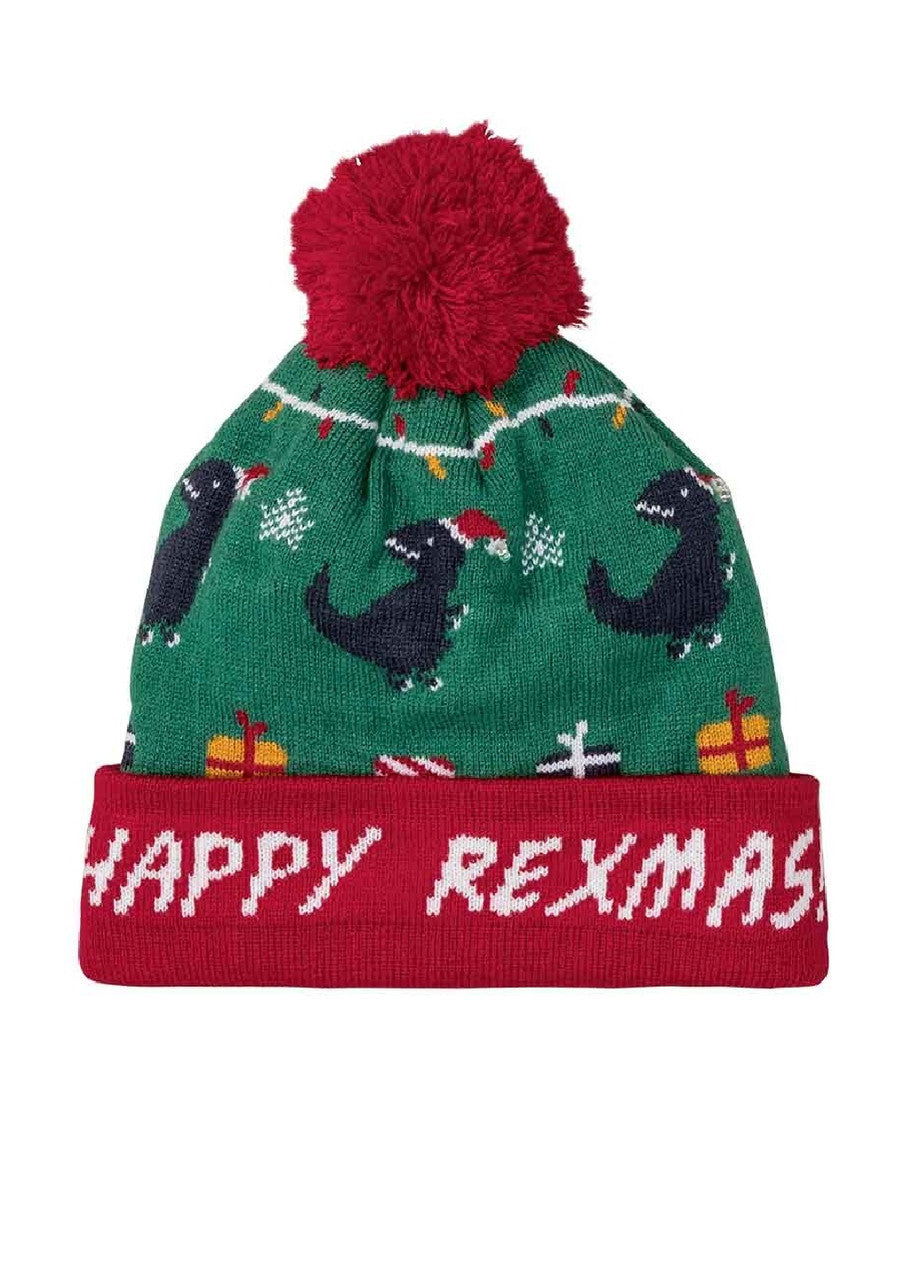 Kid's christmas hat (happy rex-mas!)
