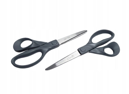 Livarno Home Scissor Set 2 Pieces Multifunctional Stainless Steel grey