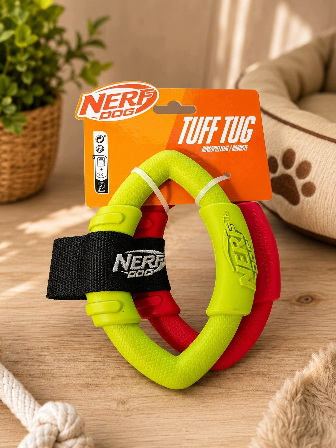 NERF DOG – Durable dog toy for tug and fetch