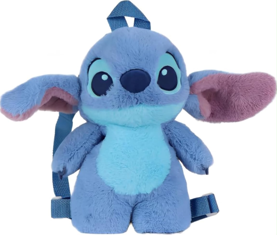 Disney stitch Plush backpack for kids