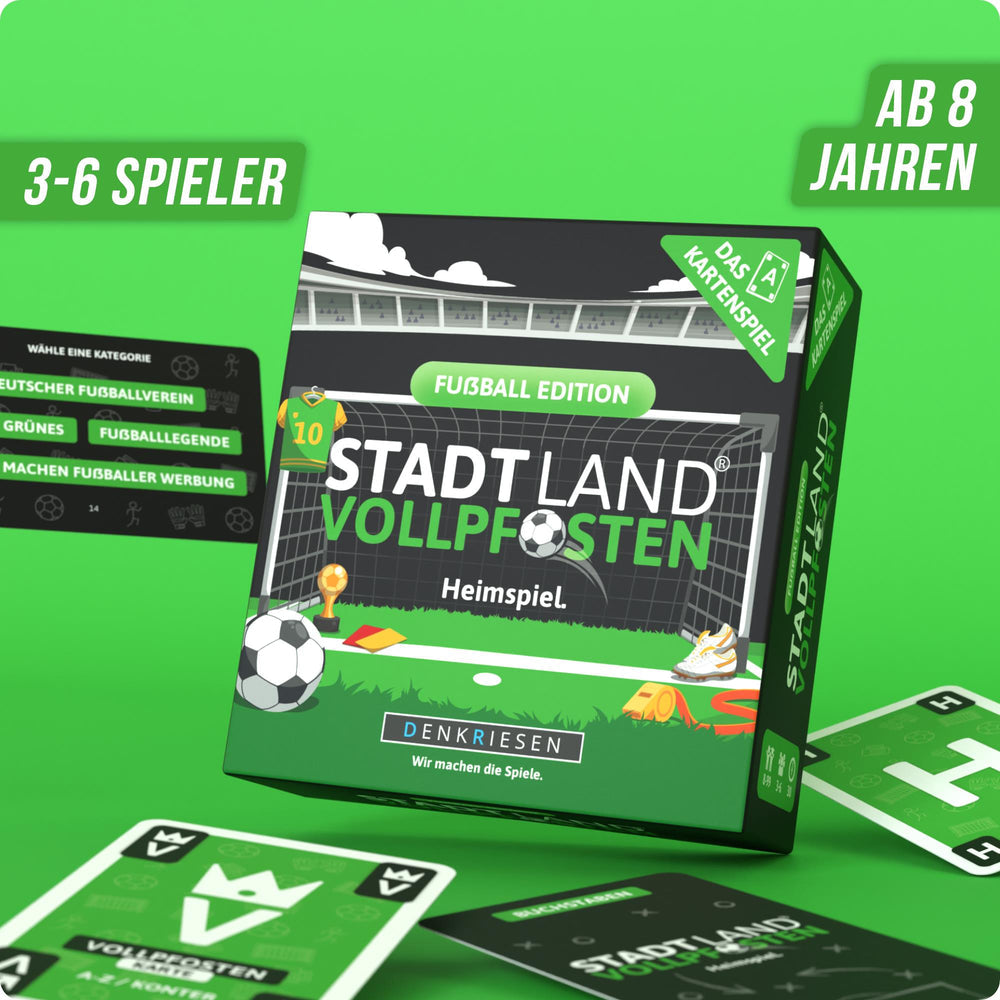 City Country Idiot® Card Game | Football Edition - Dutch