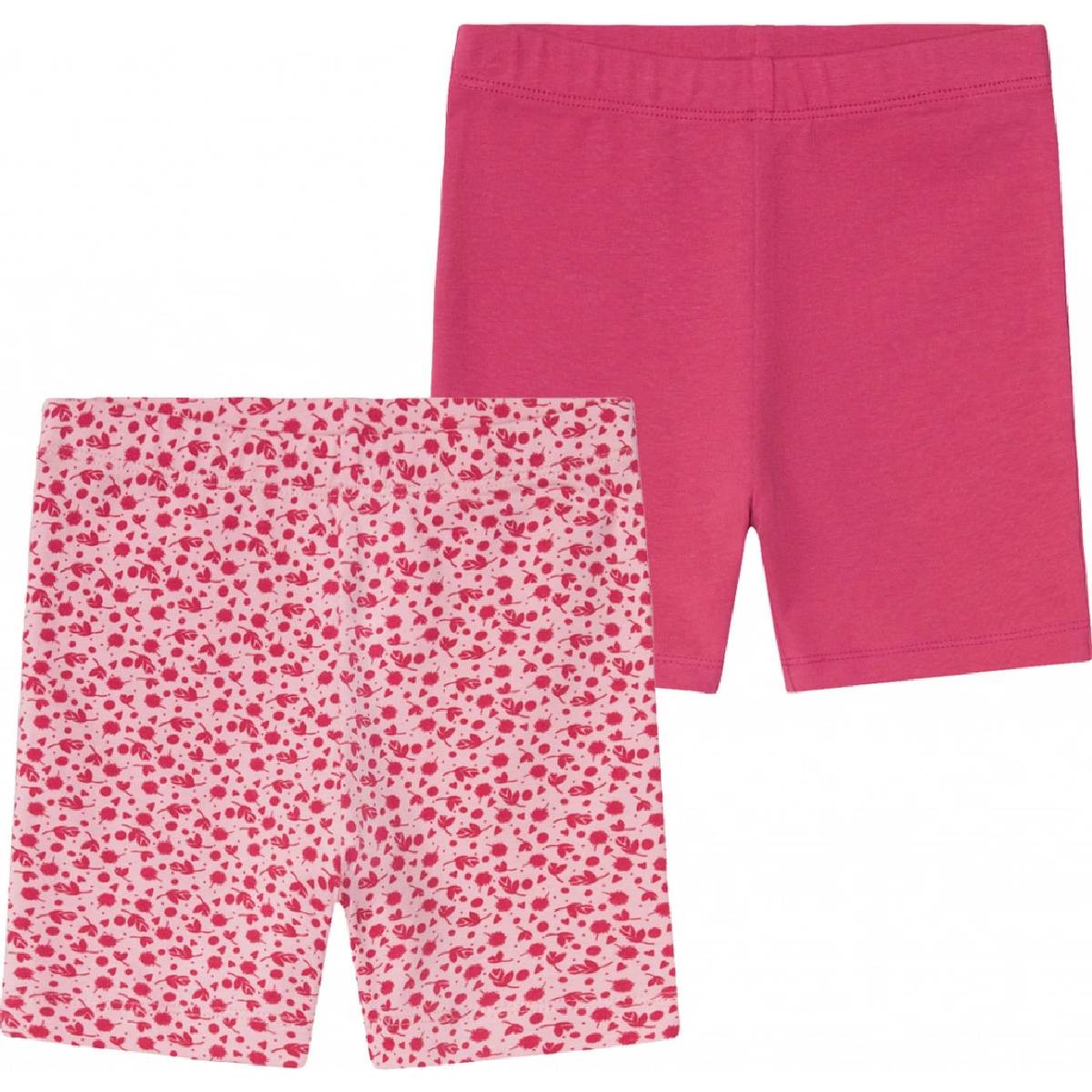 Lupilu Girls' short leggings, light pink