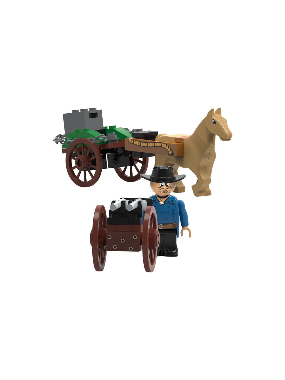Play Tive Junior Lucky Luke Napad Figure And Accessories Set