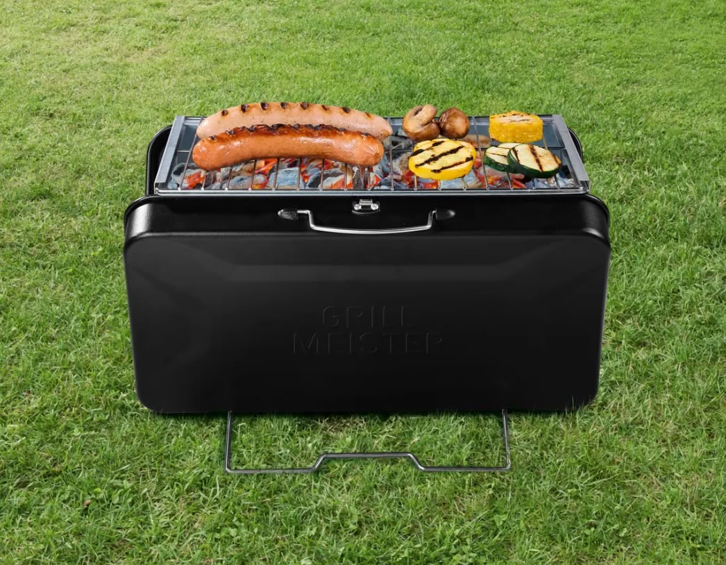 Grill meister portable bbq
