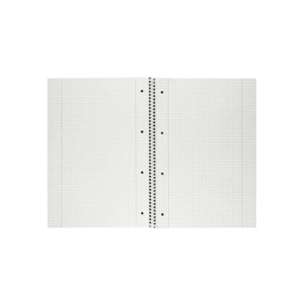 Landre Collegeblock,School, Lineature 28 / squared with inner/outer margin, A4, 70g, beige, 80 sheets