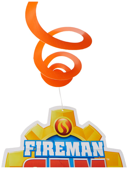 Set of 6 Fireman Sam Hanging Decorations