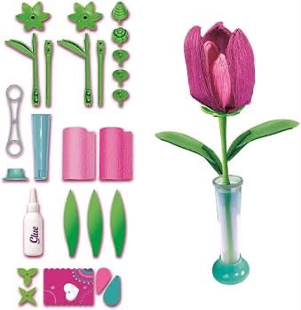 Clementoni IDEA Tulip Flower Creative STEM Toy