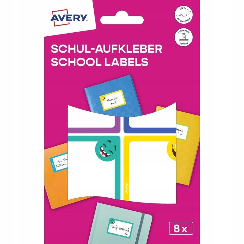 Avery school labels