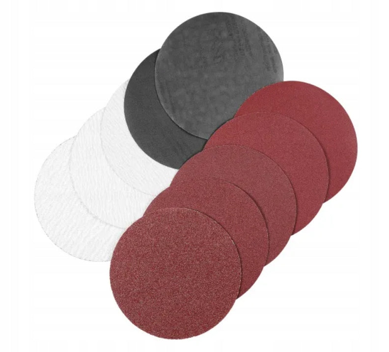 Parkside® hook-and-loop sanding pad with sanding sheets (12 pieces set)