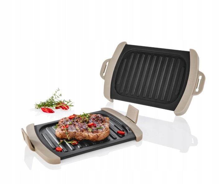 Livarno home® 2-piece microwave grill plate