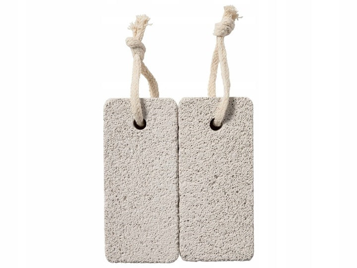 CIEN beauty Natural pumice stone (2 pieces) – abrasive stone for feet and hands, rough and soft to scrub