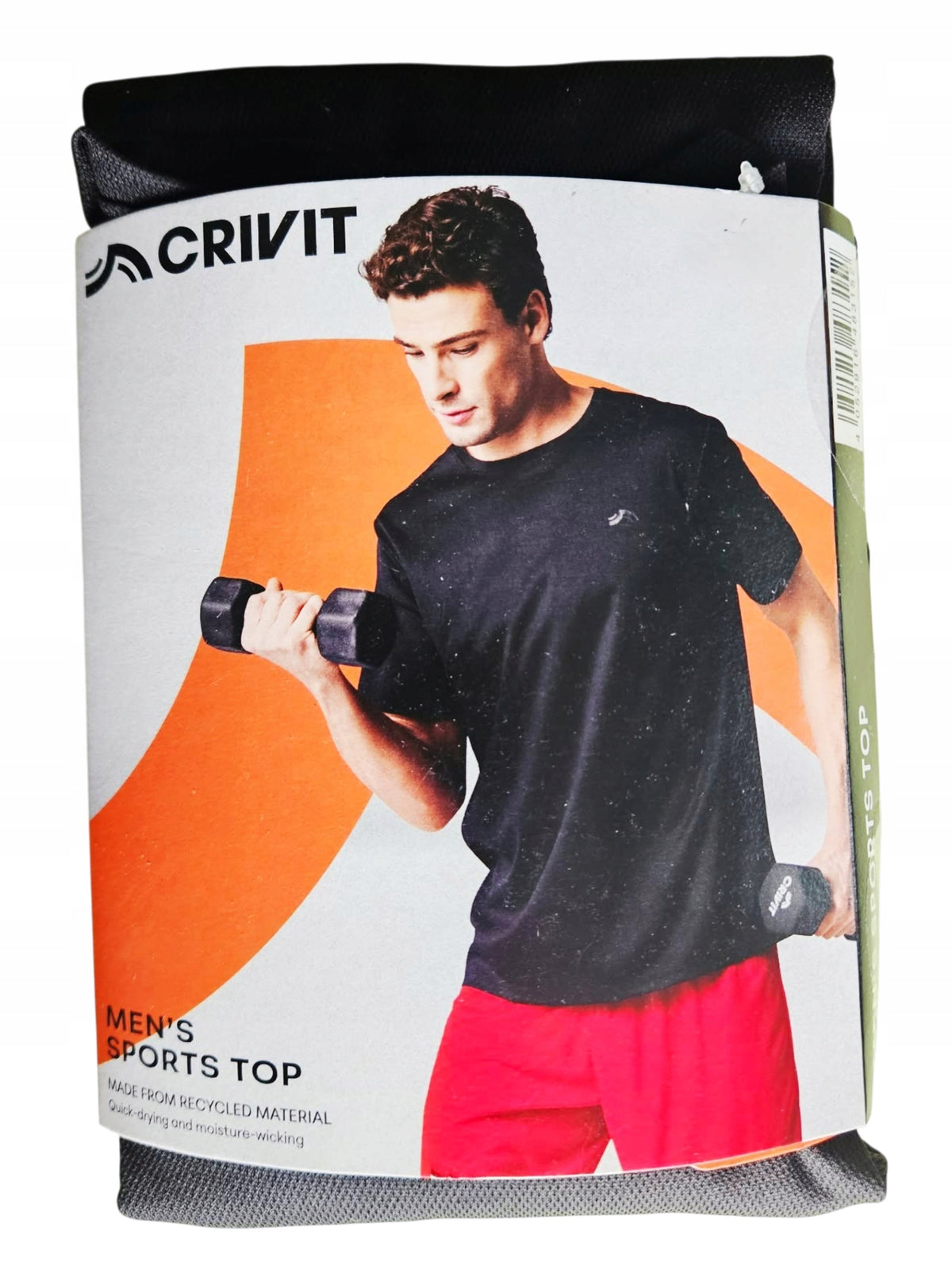 Crivit men's sports top (black)