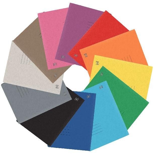 Oxford TOP FILE+ file folder, A4, 390 g/m² cardboard, 1 piece assorted