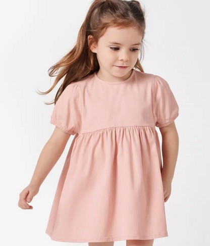 LUPILU Denim Dress for girls , light pink