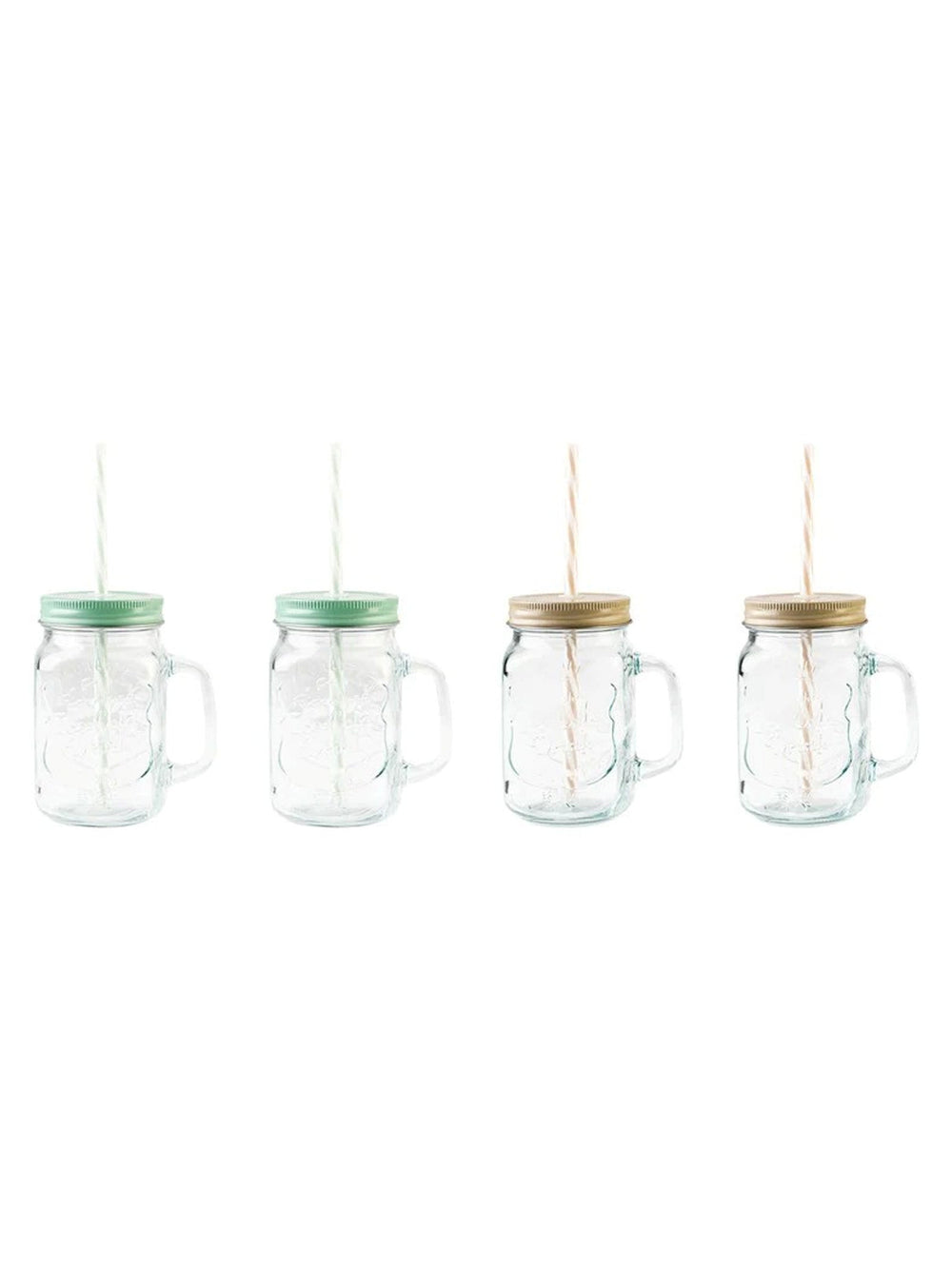 Set of jars, 4 pieces