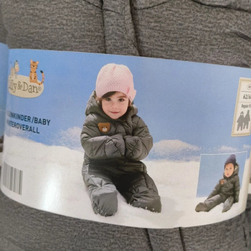 Lily & dan babies winter overall