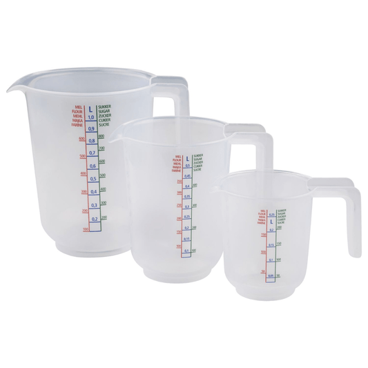 Measuring Cups Set of 3 BPA free