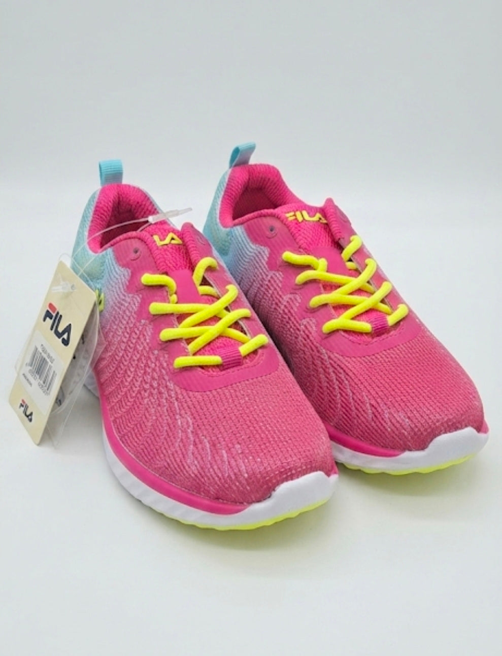 Fila Kids' Vibrant Sport Sneakers – Pink & Blue