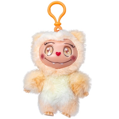 Luv-a-boos Fluffly labubu keychains