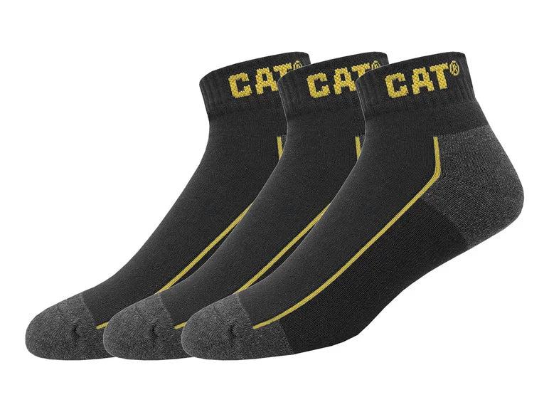 CAT® robust work socks low cut set of 3 pairs