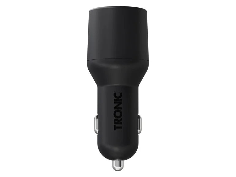 Tronic® Universal Dual USB Car Charger – 12W Fast Charging Adapter