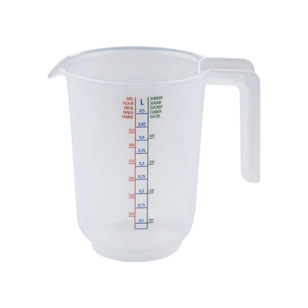مجموعة من 3 أكواب قياس خالية من مادة BPA
