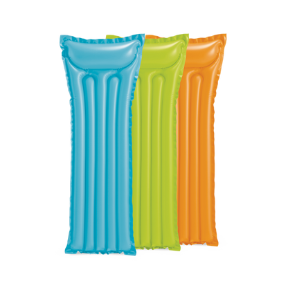 Intex® air mats wet set (3 mats) green, orange, blue