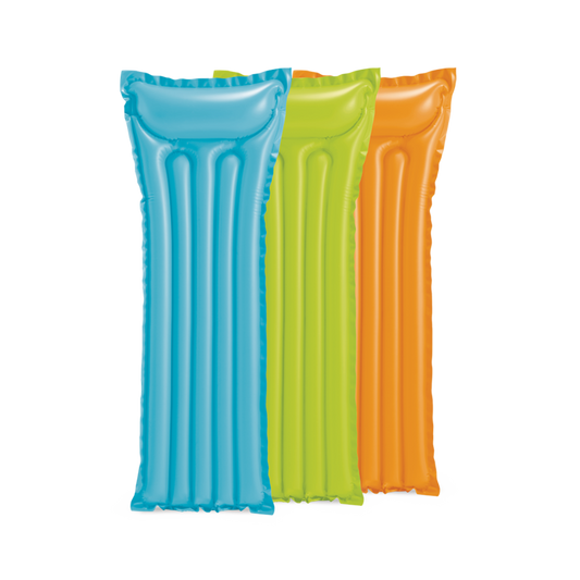 Intex® air mats wet set (3 mats) green, orange, blue