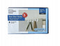 LIVARNO Home – Set of 5 white stainless steel door hook