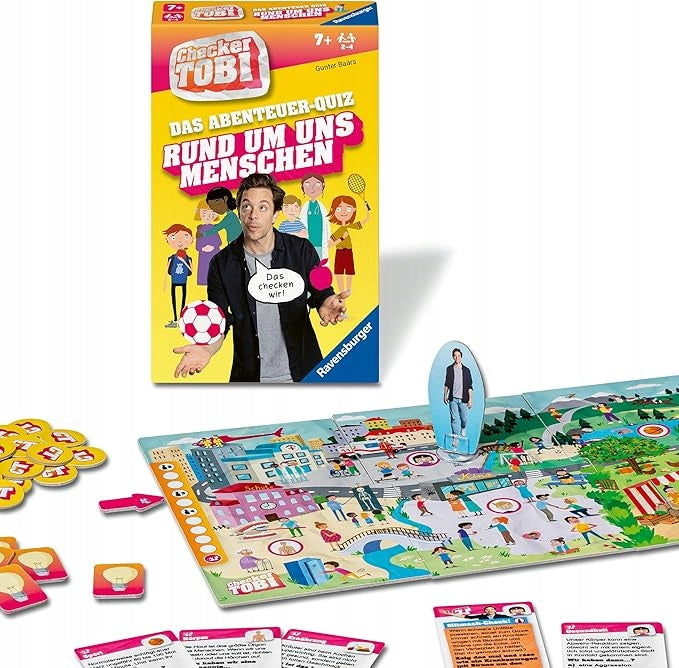 Checker Tobi: Dutch Edition - Travel Game for Ages 7 and Up