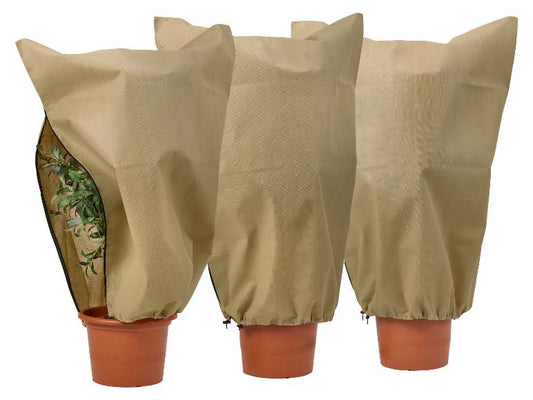 PARKSIDE® Non-woven plant protection cover (L, 3 pieces, beige)