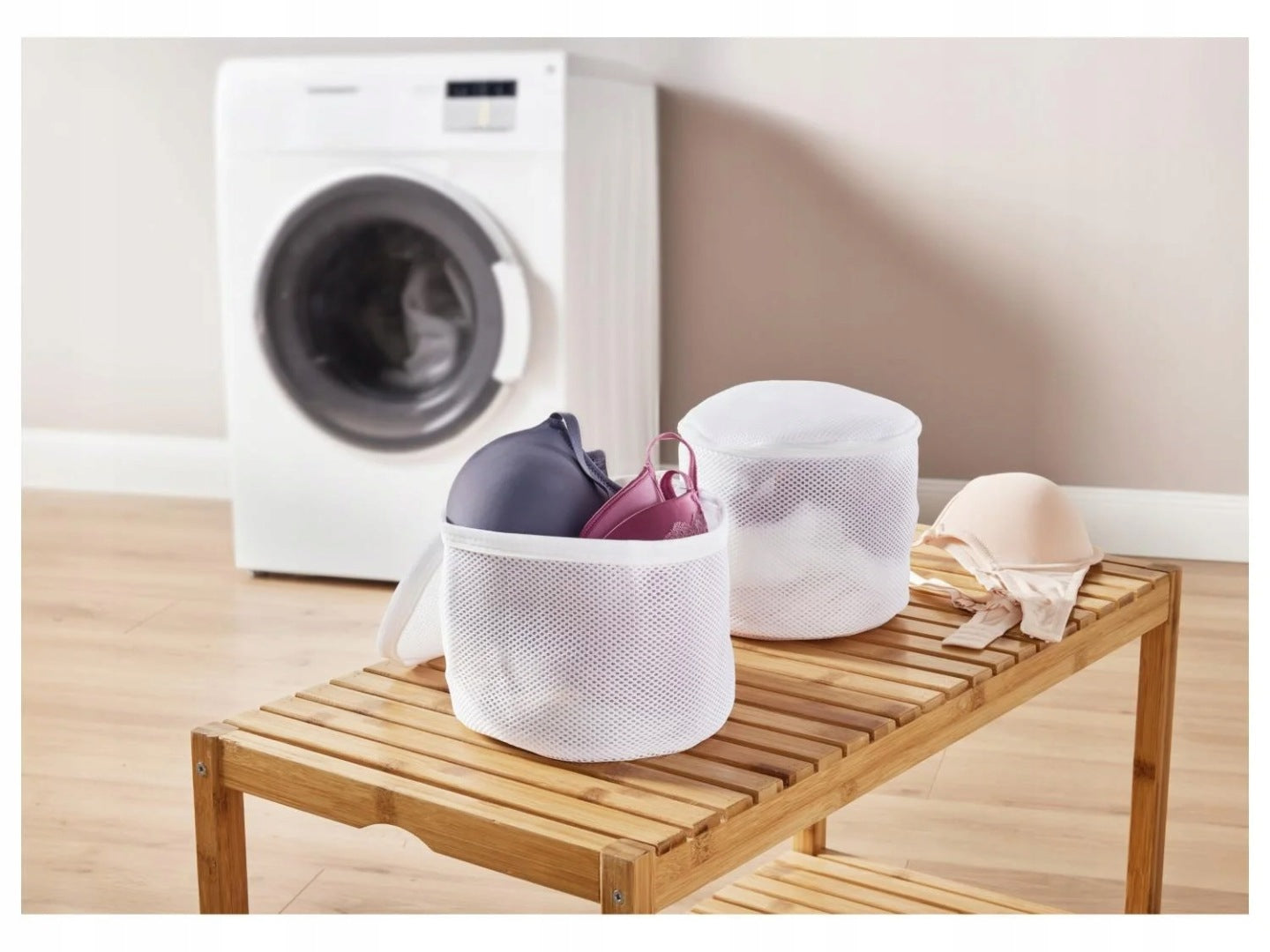 W5 | Underwear and bra washing bags, protective, set of 2