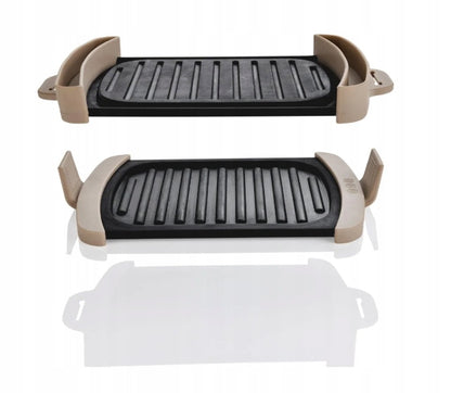 Livarno home® 2-piece microwave grill plate