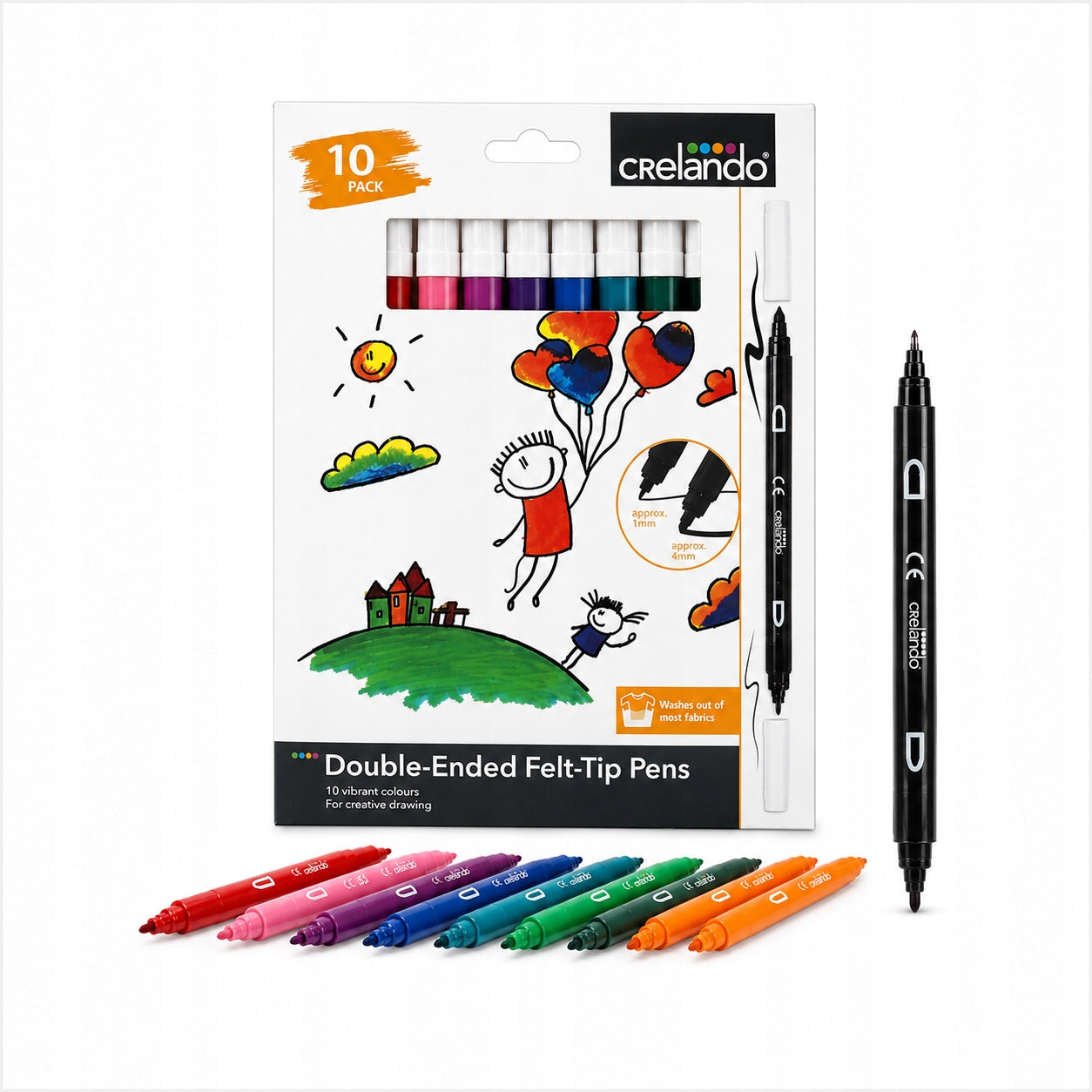 Crelando® Washable Double-Tip Flammer