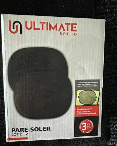 ULTIMATE SPEED Pack of 2 Car Sunshades