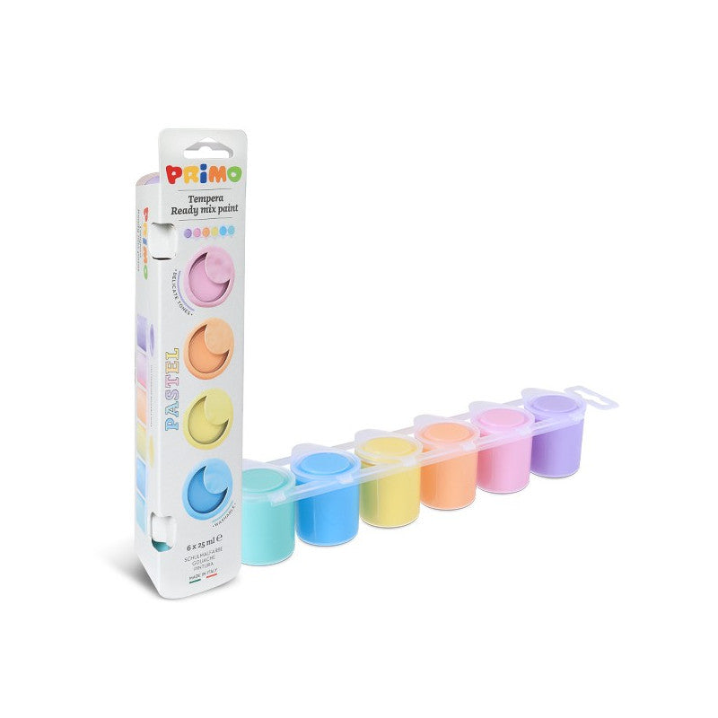 Primo Liquid Watercolour 6 Colours Pastel 25 ml