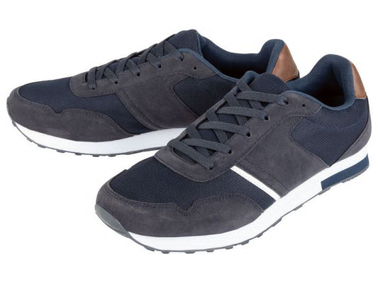 LIVERGY Men's Sneakers (Navy Blue)