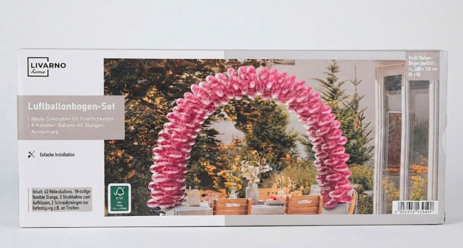 LIVARNO home® Balloon Arch Set – DIY Party