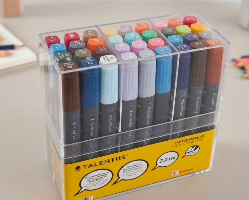 Talentus® Sketch Markers Set – 35 Pieces