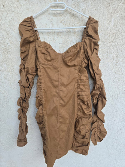 NA-KD Women’s Gathered cups mini-dress