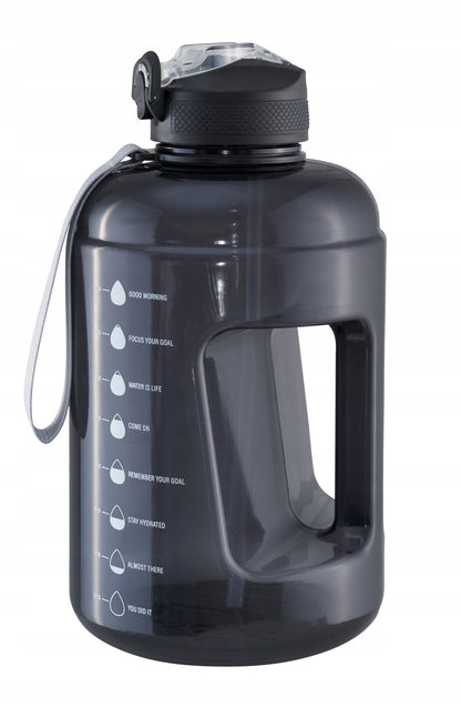 CRIVIT® 2L drinking bottle with mouthpiece, straw and measuring cup