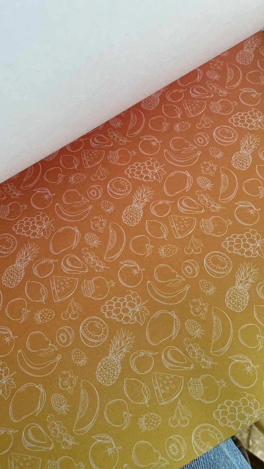 Crelando® TROPICAL Decorative craft Cardboard, set  of 25 SHEETS.