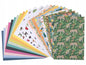 Crelando® TROPICAL Decorative craft Cardboard, set  of 25 SHEETS.