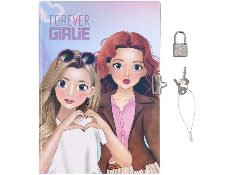 FOREVER GIRLIE lockable diary