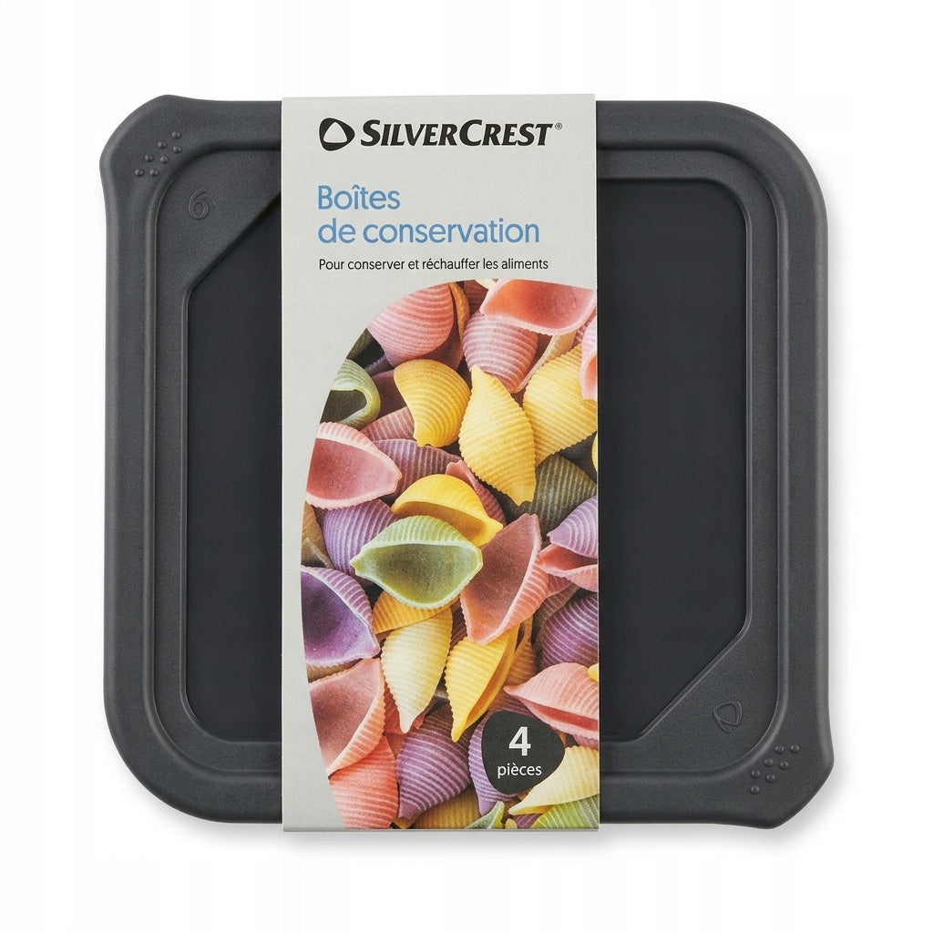 SilverCrest® Set of 4 food storage containers