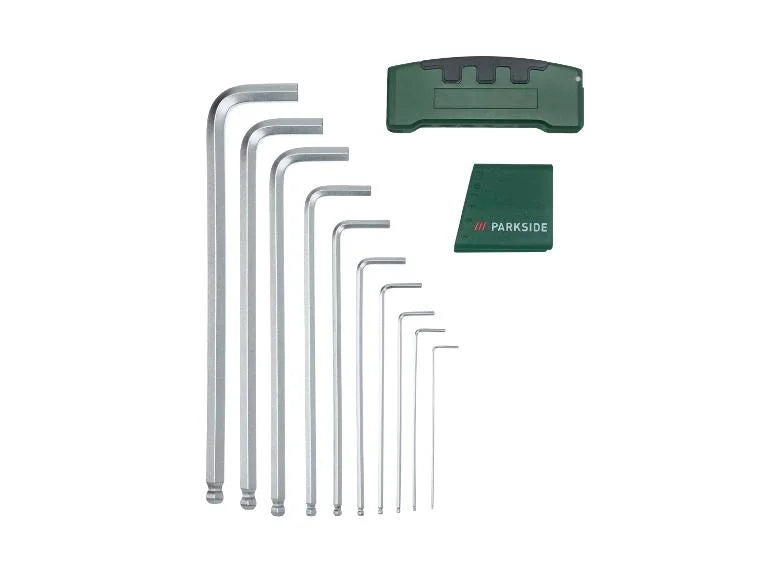 Parkside® L-key set, 11 pieces