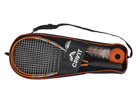 Rapid Ball Set (Speed Badminton Set) (white and orange )